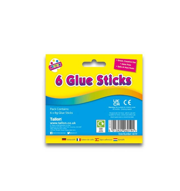Glue Sticks - 6 x 8 Gram - Image 2