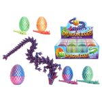 3d Dragon Egg (4 Assorted) - Display Box