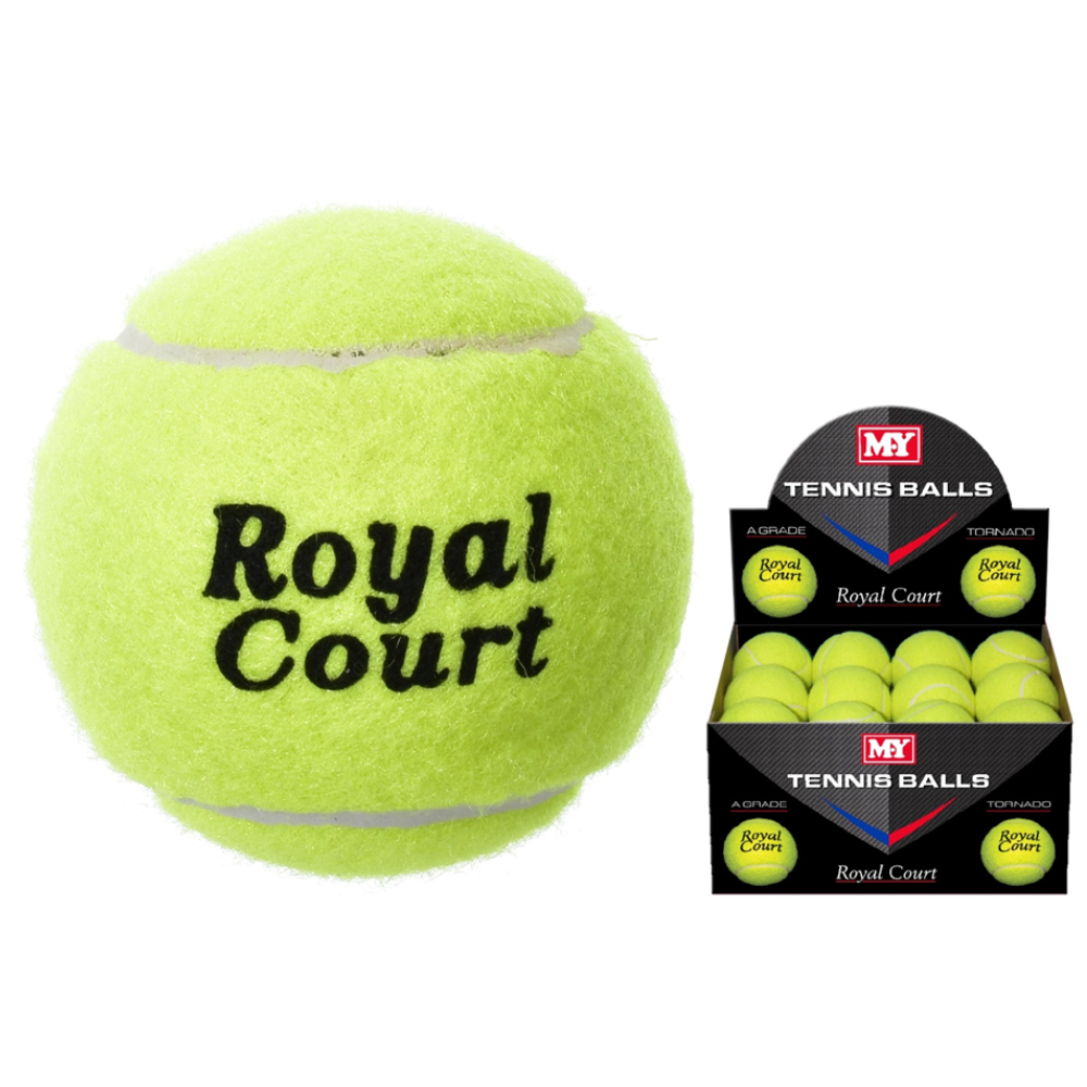 M.Y Royal Court Tornado Tennis Ball In Display Box