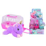 Plush Unicorn In Carry Case & Display Box (3 Asst)